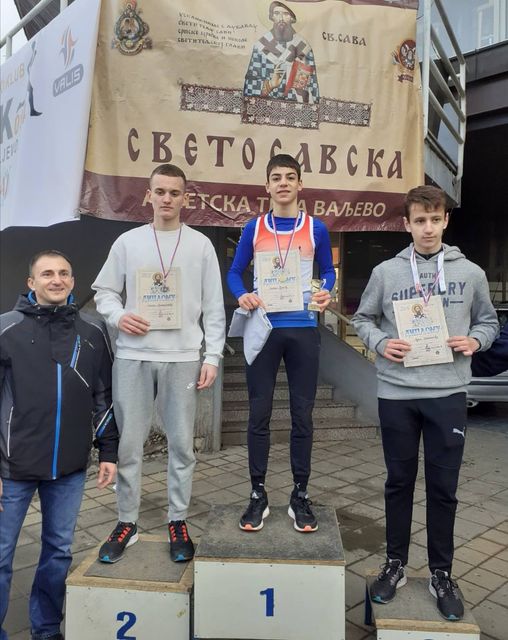 ZAPAŽENI REZULTATI VALJEVACA NA SVETOSAVSKOJ TRCI