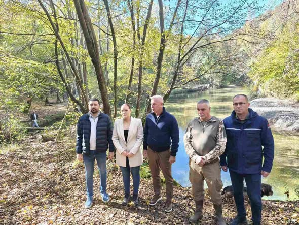 Gradac 4 projekat zaštite EU FOTO sma gojković ministarka pavkov Srbijavode Puzović ognjen 29 10 2025 prenosi objektiva.rs