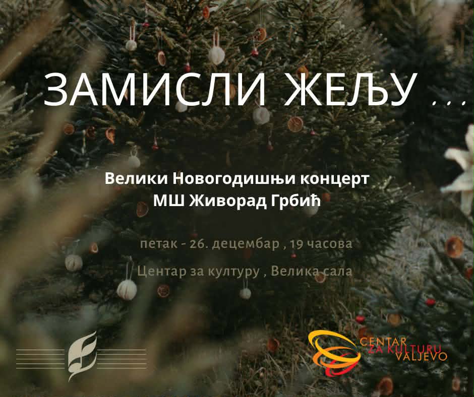 Novogodišnji koncert valjevske muzičke škole